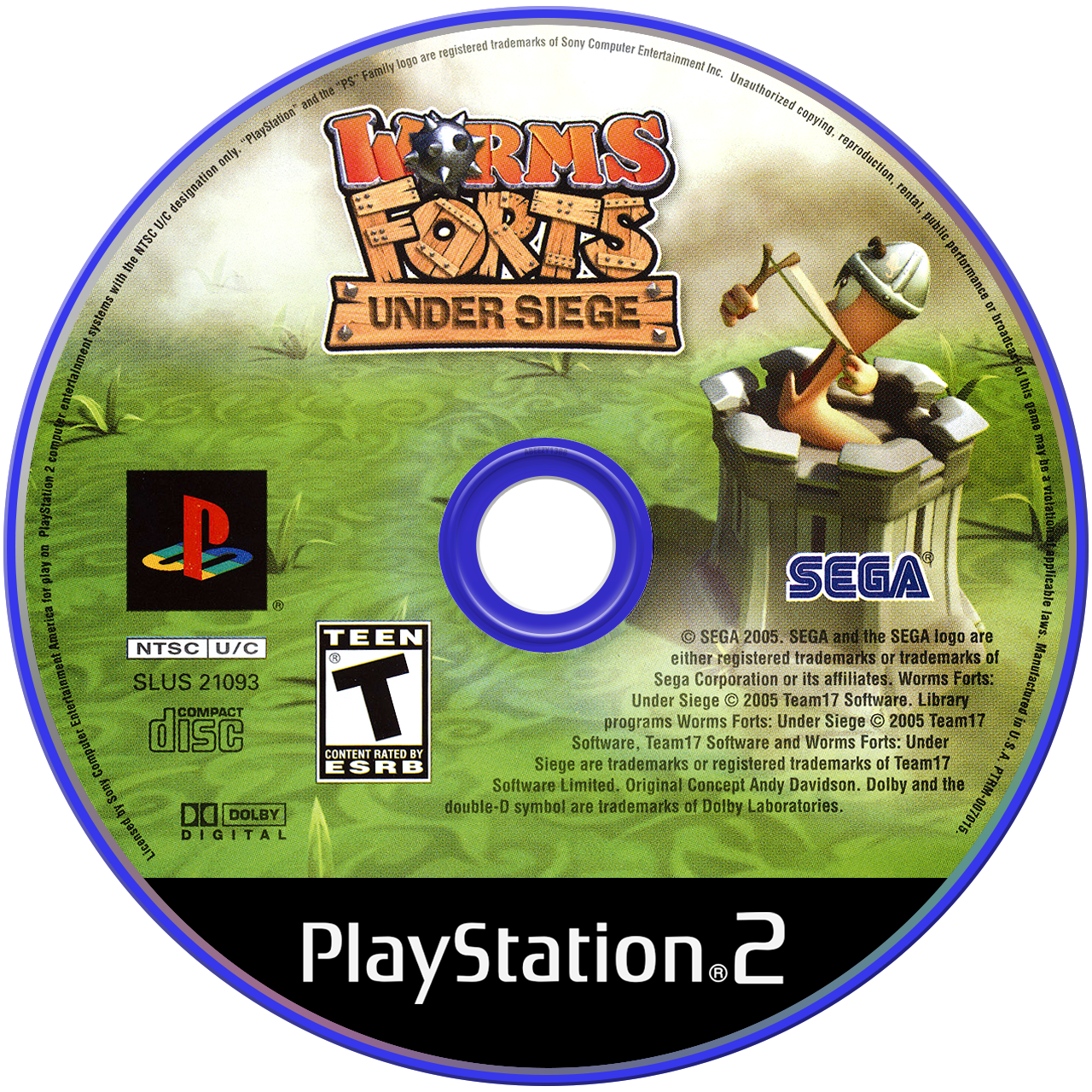 Worms Forts Under Siege media 4 for Playstation 2